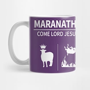 Maranatha - The Sheep and the Goats Mug